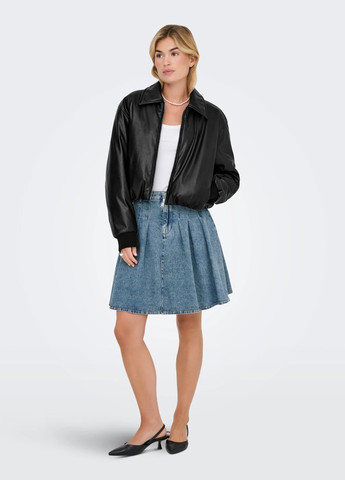 Черная демисезонная куртка Only