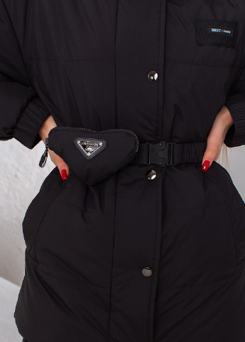 Черная демисезонная женская демисезонная удлиненная куртка белая 657922 Lusskiri