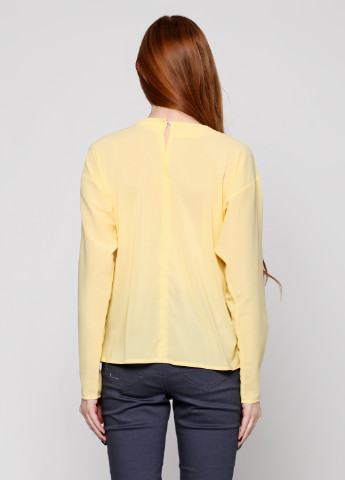 Желтая демисезонная блуза ANVI