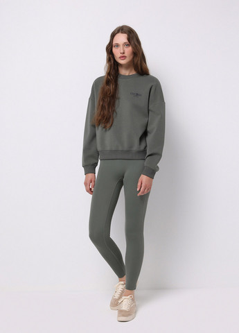 Хакі світшот Colin's напис без декору (368128433)