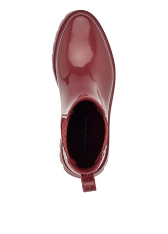 Осенние ботинки челси Tommy Hilfiger без декора резиновые