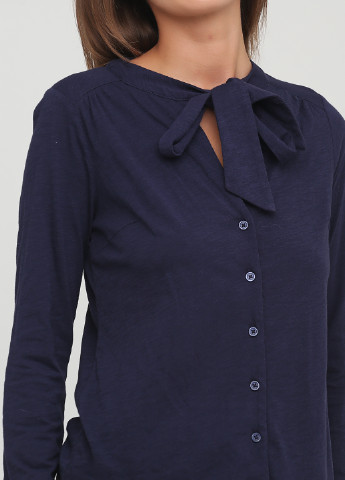 Темно-синяя демисезонная блуза Boden