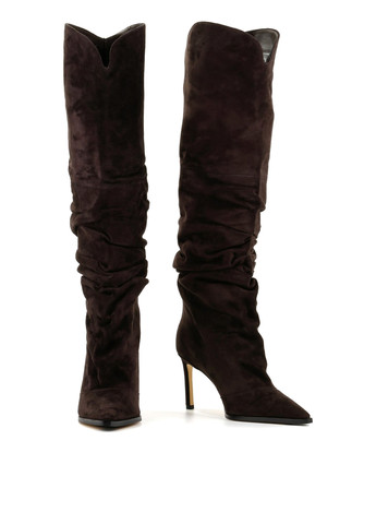 Осенние сапоги ботфорты Le'BERDES