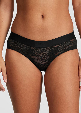 Черный демисезонный комплект (бюстгальтер, трусики) Victoria's Secret