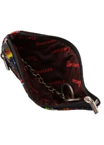 Женская кожаная ключница 7х16х1 см Desisan (250096908)