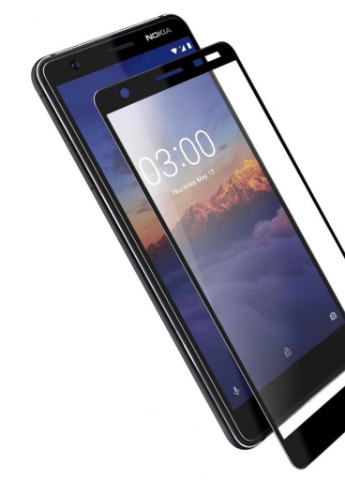 Скло захисне для Nokia 3.1 Black (VTPGS-N31B) Vinga (203983381)