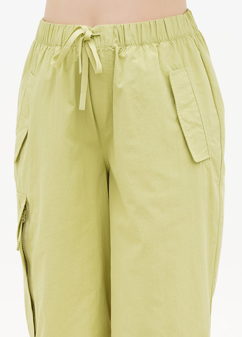 Светло-зеленые кэжуал летние брюки Tom Tailor