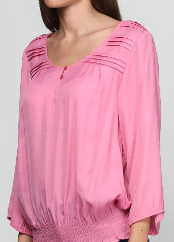 Розовая летняя блуза CARLA F