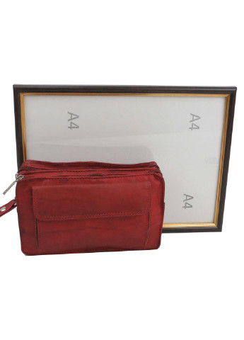 Чоловіча шкіряна барсетка 20х12х6,5 см Always Wild (250097156)