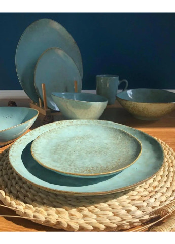 Тарелка десертная Ретро JM-1004-RB 20 см Olens (254859581)