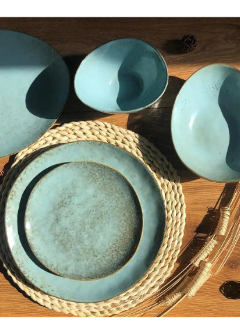 Тарелка десертная Ретро JM-1004-RB 20 см Olens (254859581)