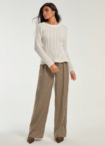 Кремовий демісезонний джемпер джемпер SHEIN