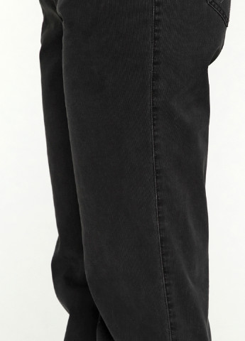 Черные кэжуал демисезонные брюки Tony