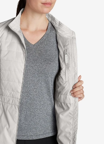 Черная демисезонная куртка Eddie Bauer