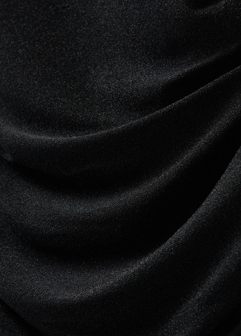 Черное кэжуал платье футляр House однотонное