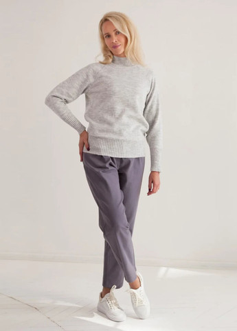 Світло-сірий демісезонний джемпер джемпер Fashion