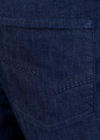 Темно-синие демисезонные зауженные джинсы Strellson