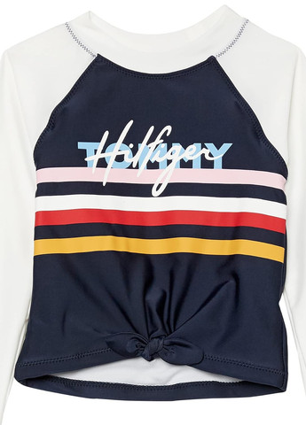 Комбінований літній купальник (лонгслів, трусики) роздільний Tommy Hilfiger