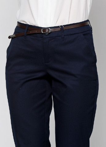 Синие кэжуал демисезонные брюки Esprit