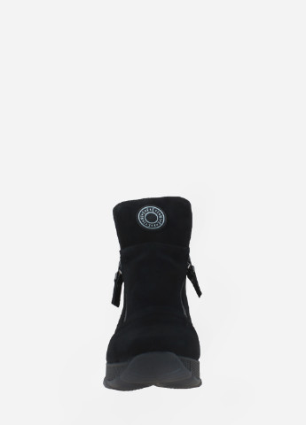 Зимние ботинки rd555-11 черный Dalis из натуральной замши