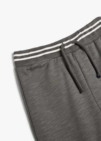 Темно-серые спортивные демисезонные брюки джоггеры KOTON