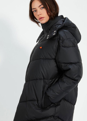Черная зимняя куртка sgt19177-011 Ellesse Long Puffer Jacket