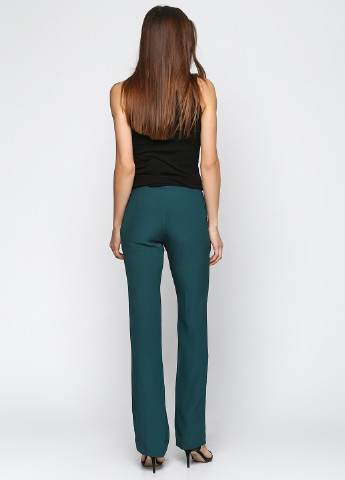 Зеленые кэжуал демисезонные прямые брюки United Colors of Benetton