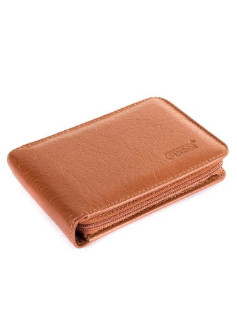 Женская кожаная визитница 10х7,5х1,5 см Grass (212705482)