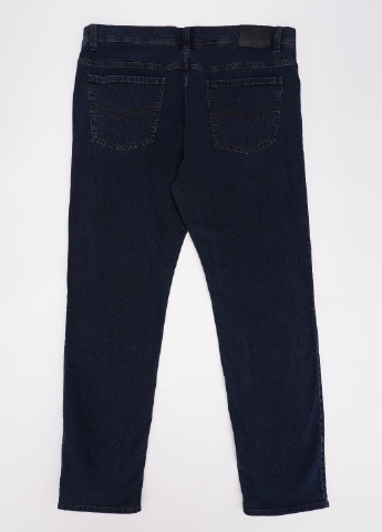 Темно-синие демисезонные прямые джинсы Engbers