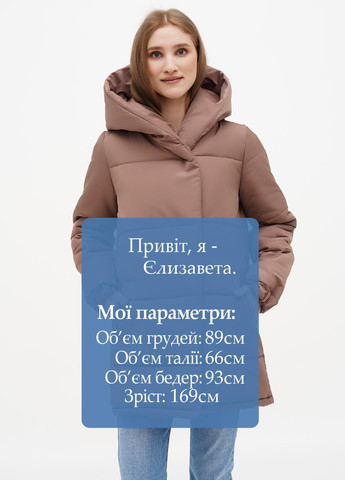 Кавова зимня куртка Basconi