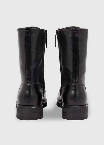 Осенние ботинки берцы Calvin Klein с логотипом, со шнуровкой из искусственной кожи