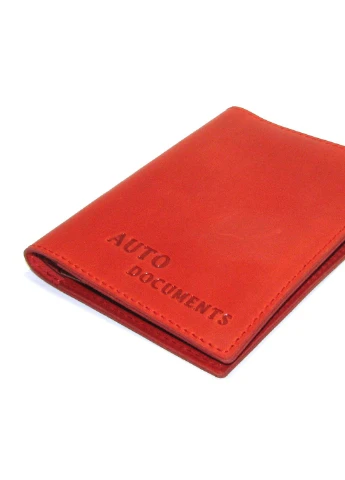 Обложка для автодокументов DNK Auto H col.H красная DNK Leather (253933317)