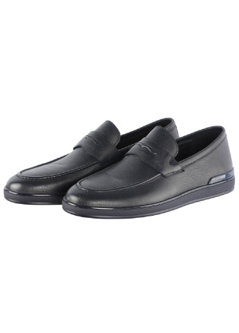 Черные мужские туфли 195895 Buts без шнурков