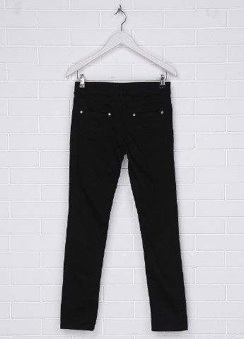 Черные демисезонные зауженные джинсы Colours