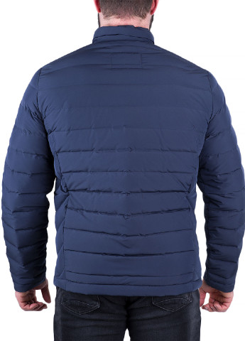 Темно-синя зимня куртка S4