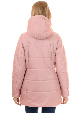 Бледно-розовая демисезонная куртка Loran