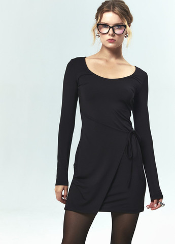 Чорна кежуал сукня Gepur однотонна