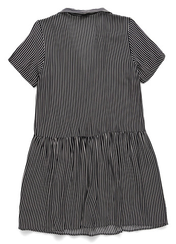 Чорно-білий кежуал сукня а-силует Vila в смужку