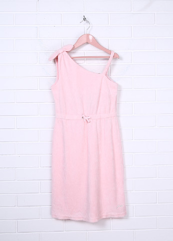 Розовое кэжуал платье Juicy Couture однотонное