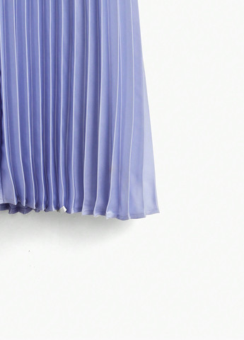 Бузкова коктейльна сукня кльош, плісована SHEIN однотонна