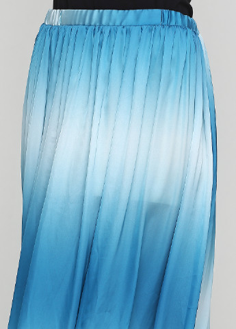 Голубая кэжуал градиентной расцветки юбка Traffic People а-силуэта (трапеция)