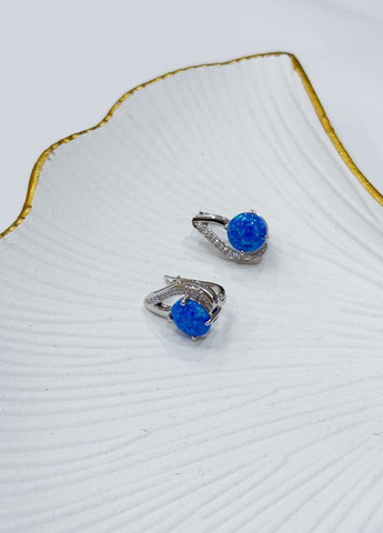 Сережки Silver Flame (307258498)