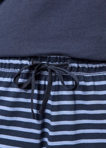 Темно-синя всесезон піжама (лонгслів, штани) лонгслів + брюки Disney