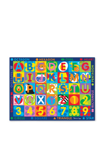 Ігровий килимок Англійська абетка, 147х200 см Melissa & Doug (251711259)