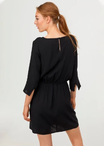 Черное кэжуал платье H&M