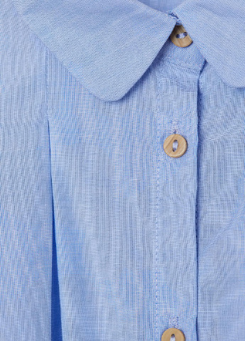 Голубой классическая рубашка меланж H&M