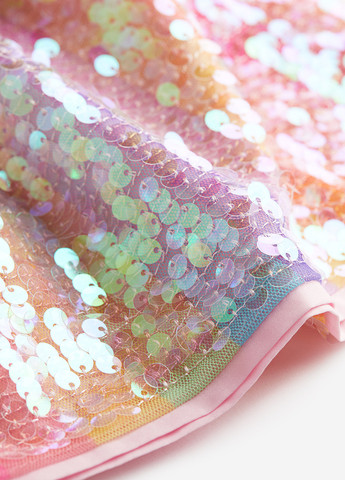 Разноцветная кэжуал градиентной расцветки юбка H&M клешированная