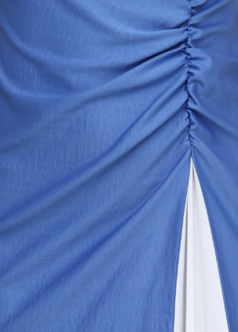 Синя кежуал сукня Stefanie L однотонна