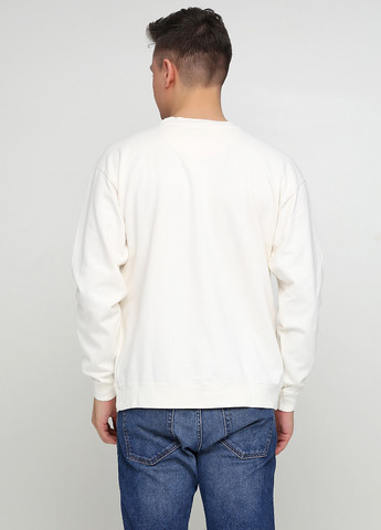 Кремовый свитшот Blue 84 однотонный без декора (361422112)