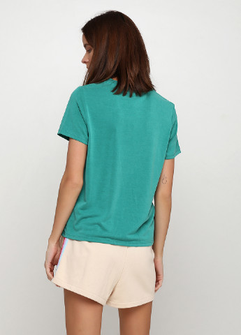 Зеленая летняя футболка Monki